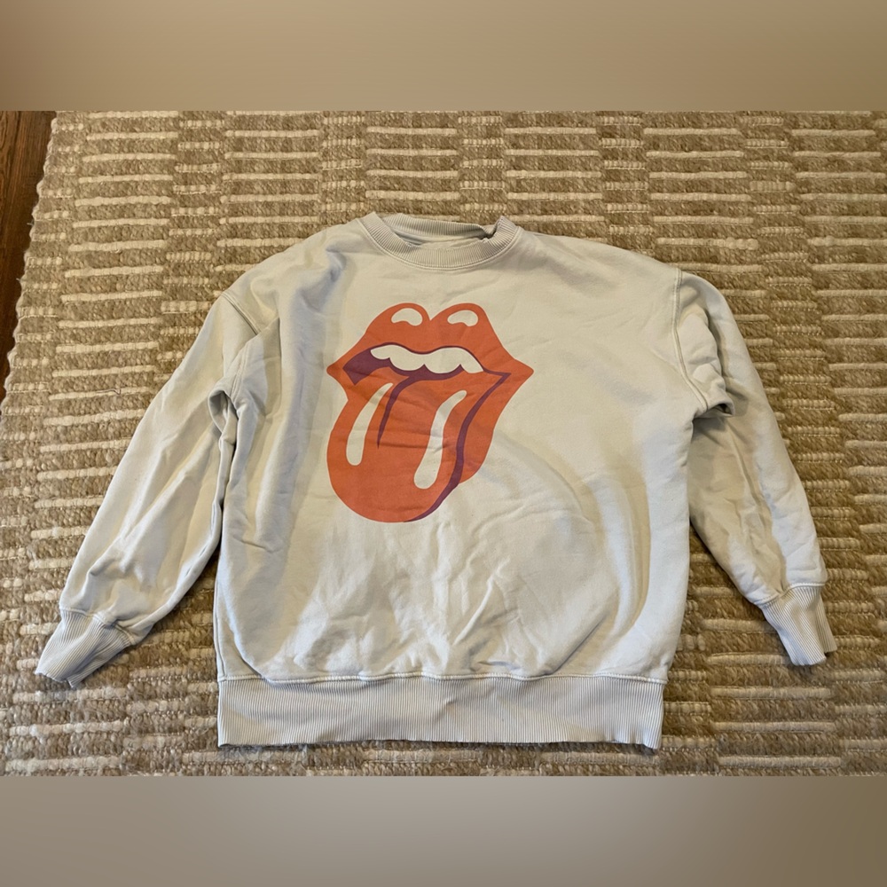 American Eagle Rolling Stones Graphic Sweatshirt Size XS in VGUC